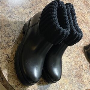 Skechers Black Winter & Rain Boots